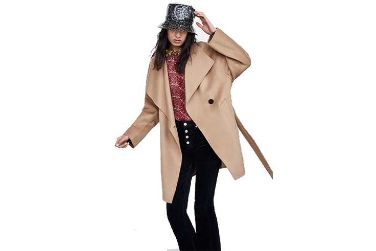 Abrigo cuello envolvente (69,99€)