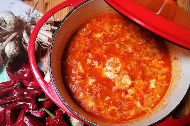 sopas de ajo