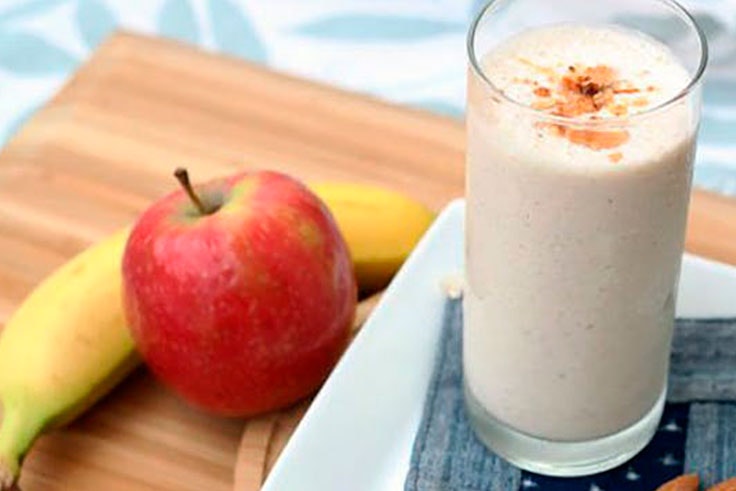 Receta de avena con manzana para adelgazar