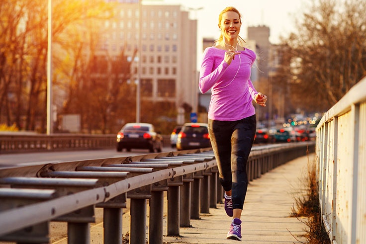 running