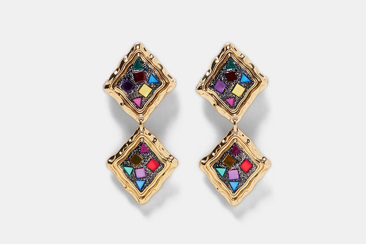 pendientes-grandes-colores-rombos-doradozara