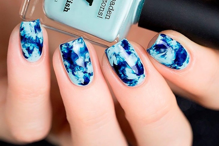 uñas-tie-dye
