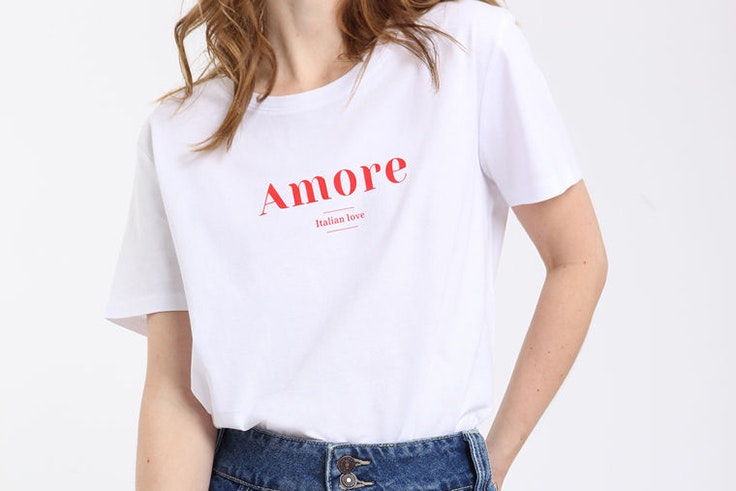 camiseta pimkie debora rosa estilo