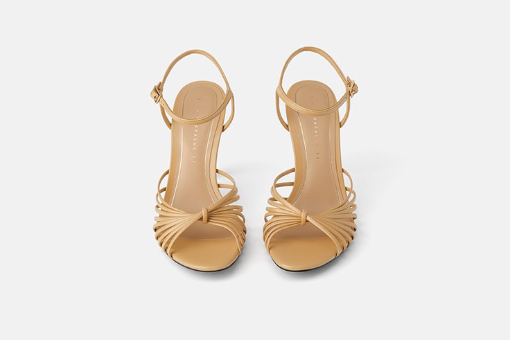 sandalias zara debora rosa estilo