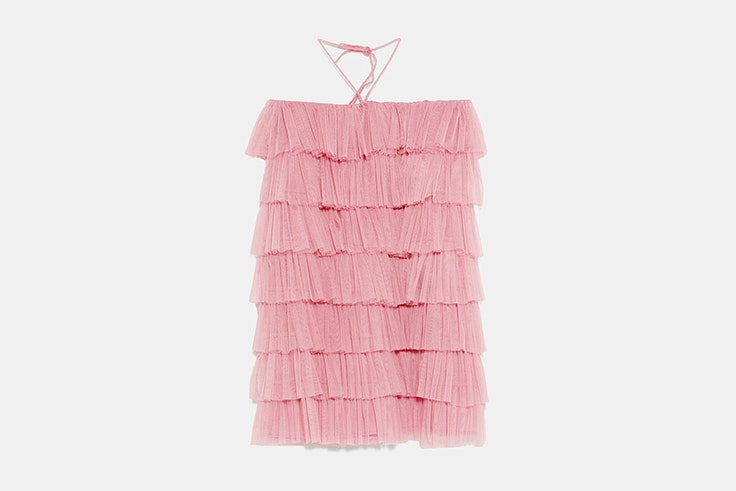 vestido tul zara vestidos de verano