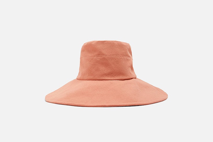bucket hat rosa zara