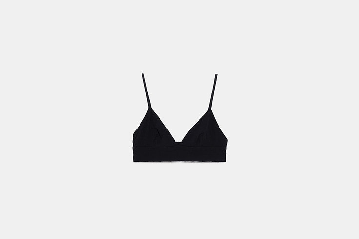 top bikini negro zara