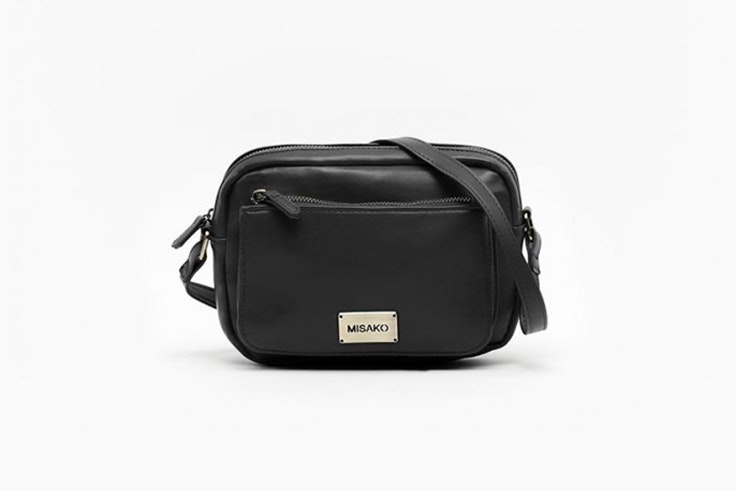 bolso bandolera negro misako