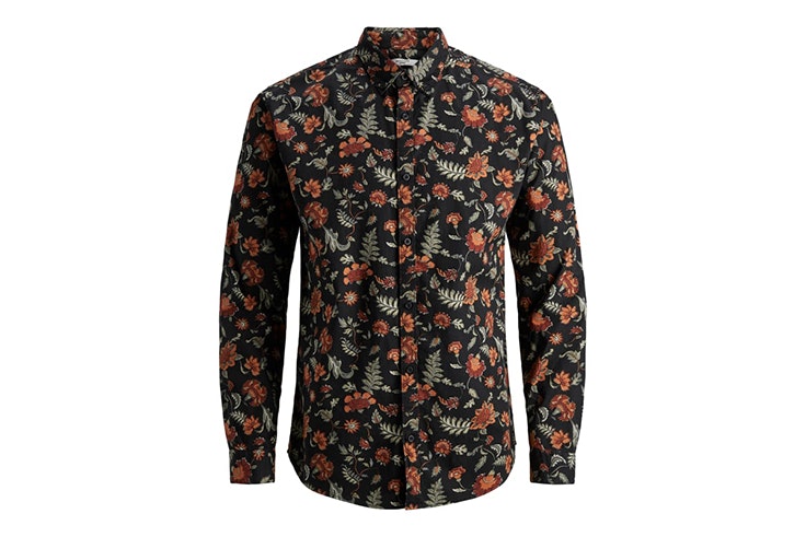 camisa estampada jack and jones