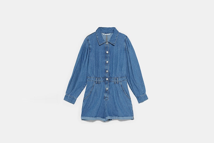 mono denim zara esenciales de otoño