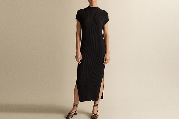 vestido massimo dutti los vestidos largos