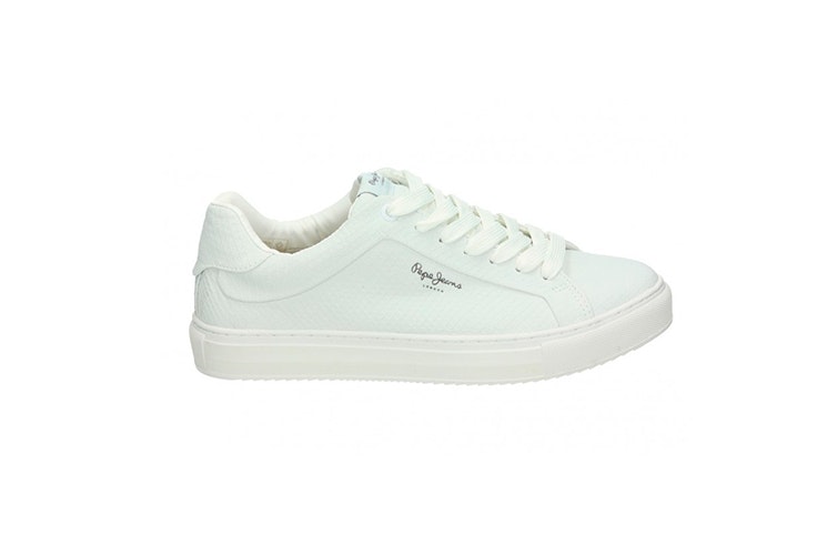 zapatilla blanca pepe jeans loogo