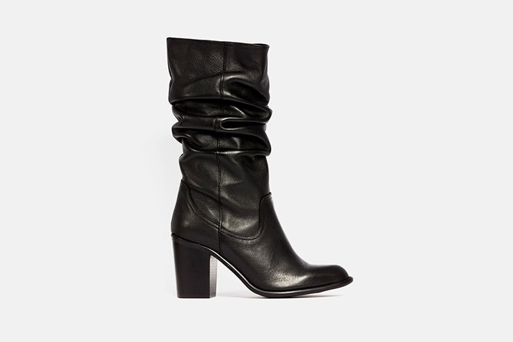 bota campera de mujer negro vas