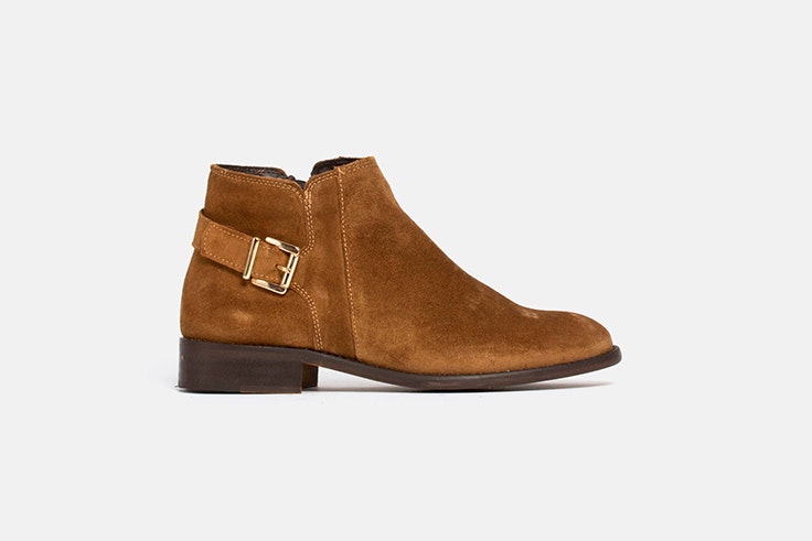 botines marrones camel zapateria vas