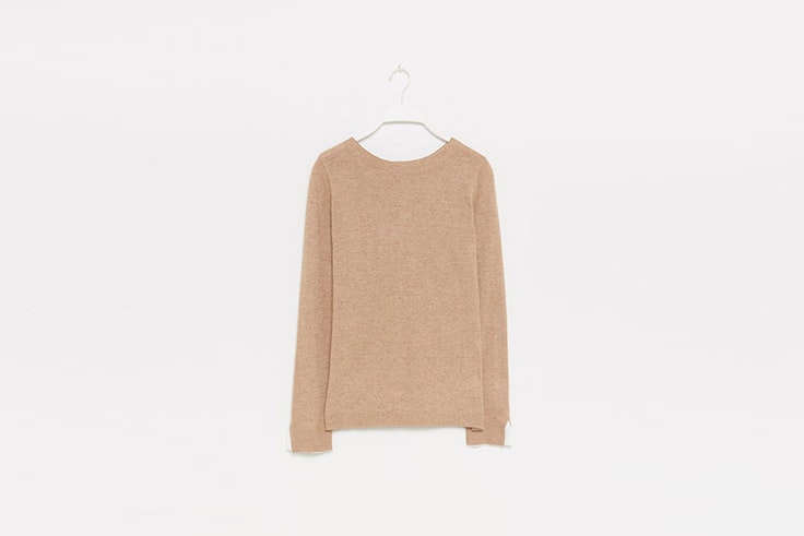 jersey punto beige sfera