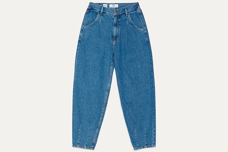 Pantalón vaquero slouchy de Bershka