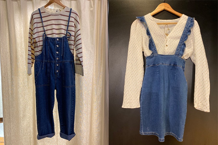 Peto y vestido vaqueros de Kabán Lahun