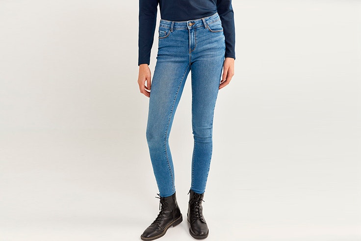 Pantalón vaquero pitillo de Springfield