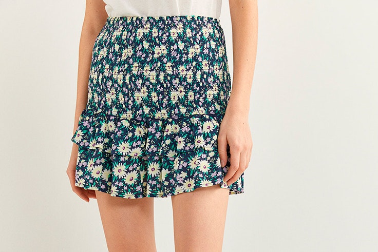 family first springfield more than ever colección primavera verano 2020 falda estampada de flores