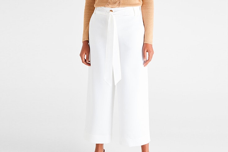 Pantalón blanco de Cortefiel