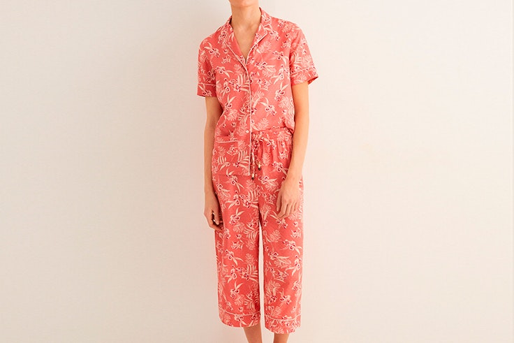 Pijama estampado en tonos rosas de Women' Secret