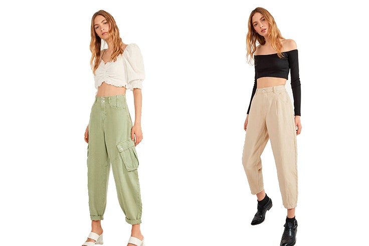 vaqueros-de-colores-bershka-slouchy