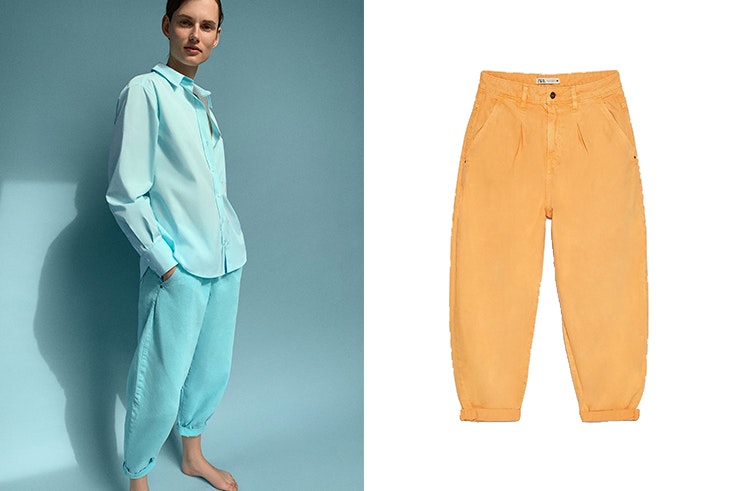 vaqueros-de-colores-zara-slouchy