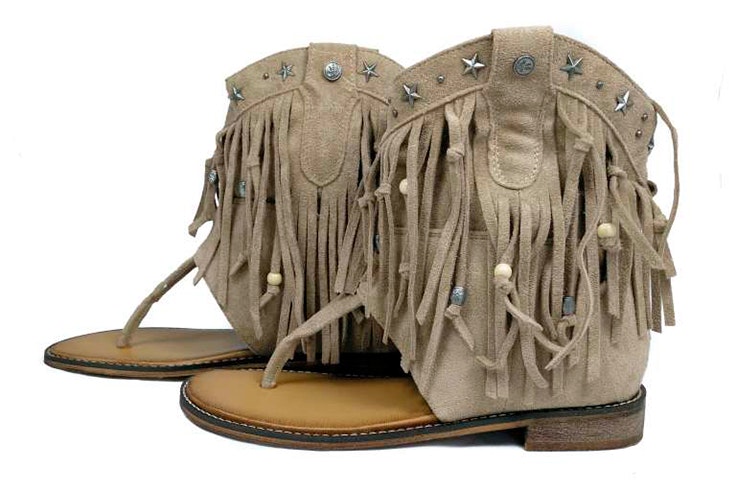Sandalias de flecos de Ercilla Calzados