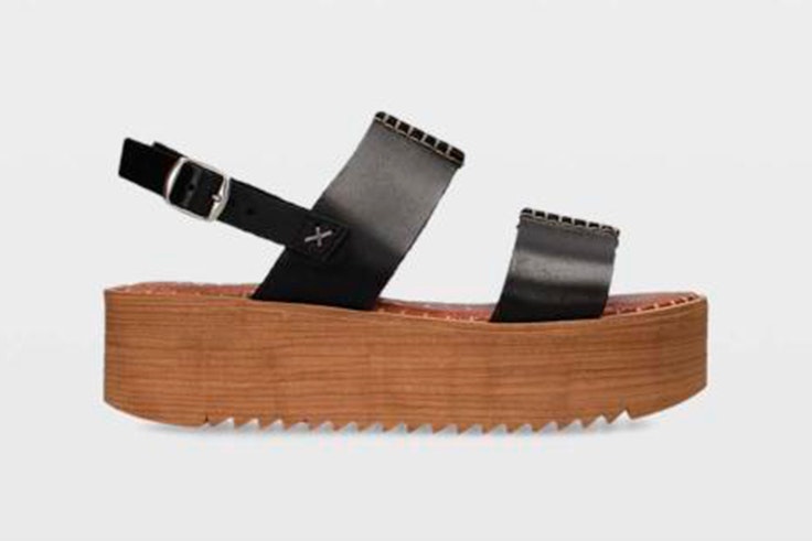 Plataformas en color negro de Musse and Cloud. Disponibles en Ulanka