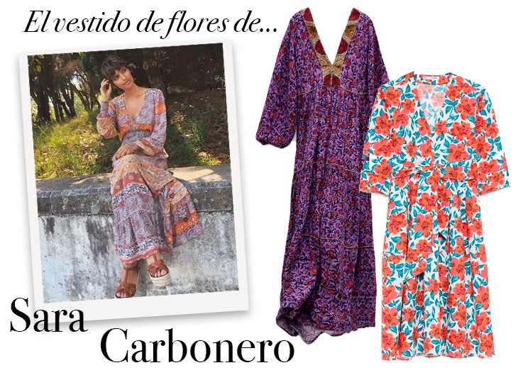 Sara Carbonero apuesta por los vestidos flores este verano