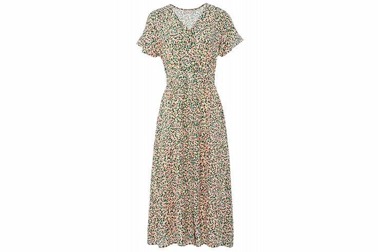 Vestido estampado de flores de Salsa Jeans