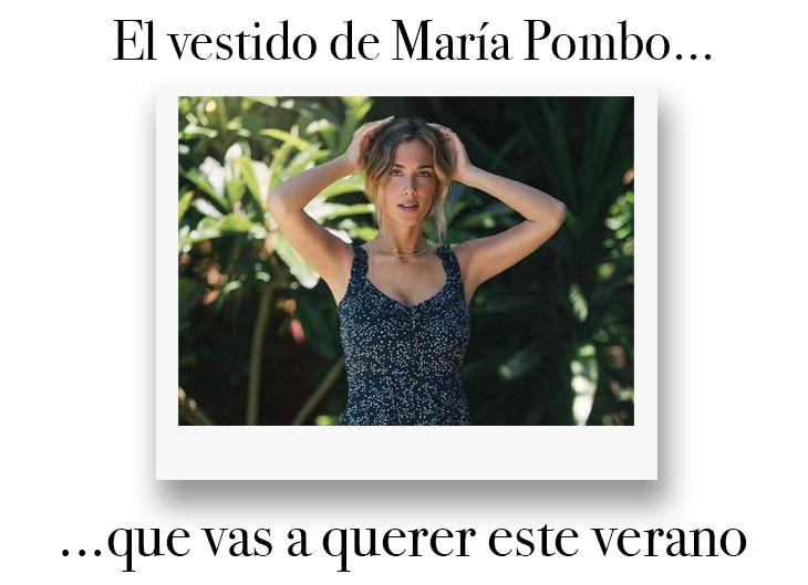 ¡Sabemos de dónde es el vestido perfecto de verano que luce María Pombo!