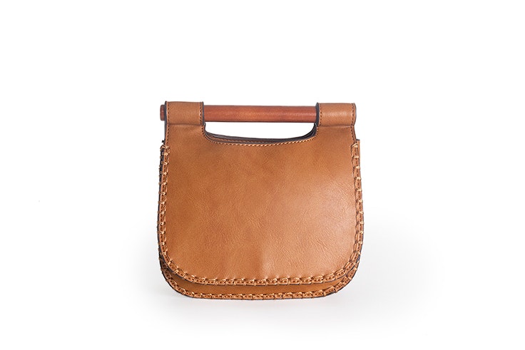 Bolso marrón de Paco Martínez