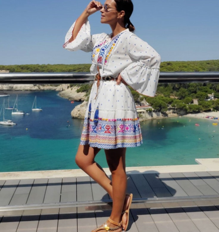 Looks playeros de Paula Echevarría