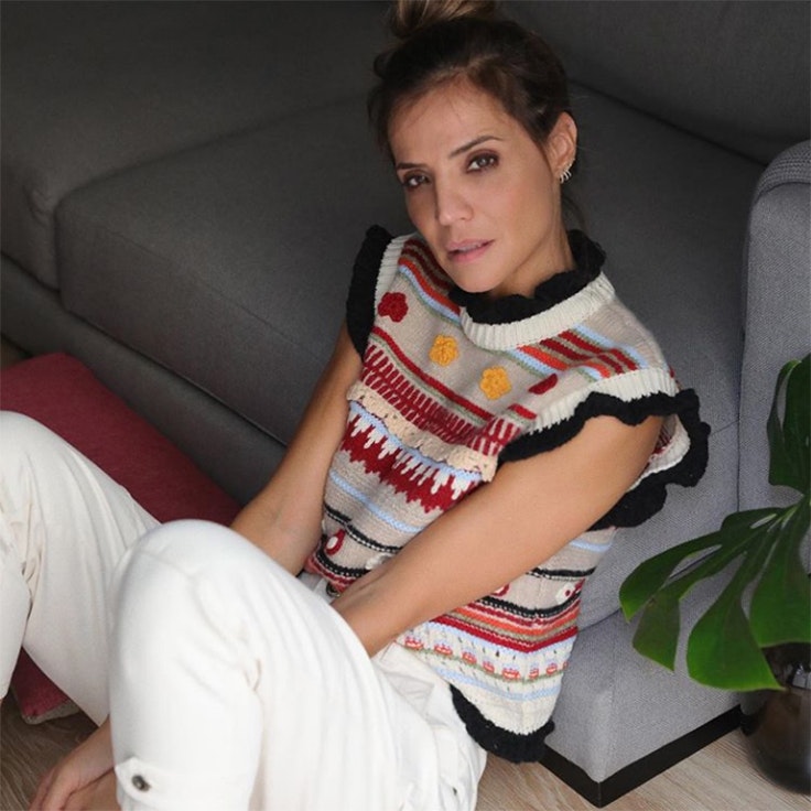 lady addict chaelcos de punto de colores zara