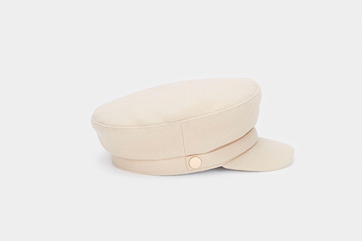 Gorra marinera beige de Parfois