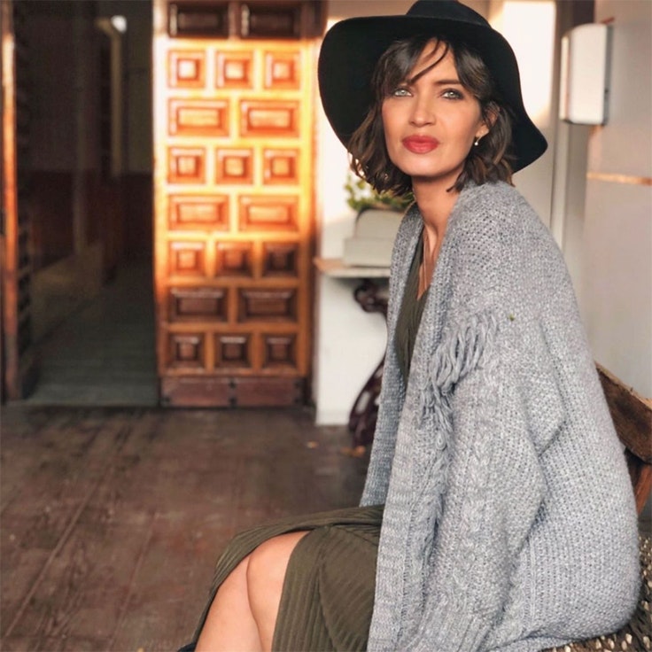 marcas favoritas sara carbonero cardigan gris flecos cortefiel slow love