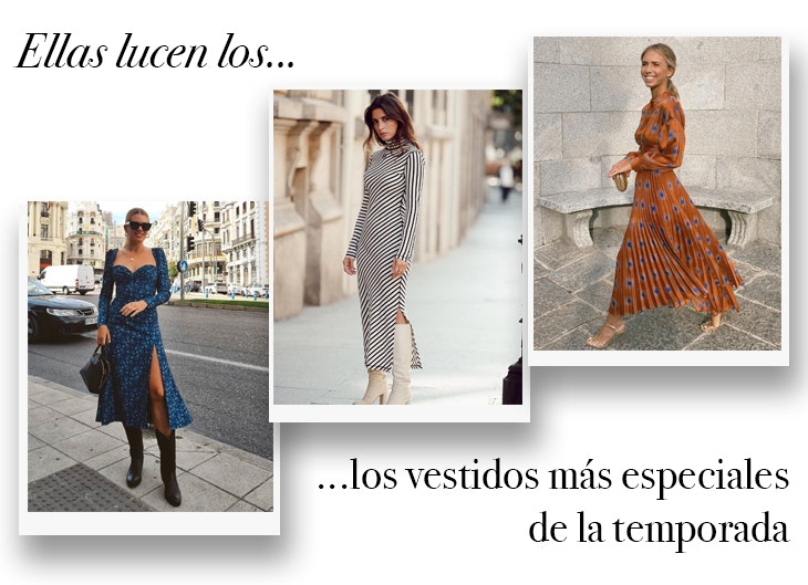 Vestidos especiales: los favoritos de las influencers para otoño