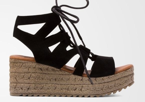 sandalias cuña