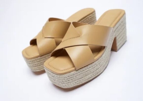 sandalias cuña