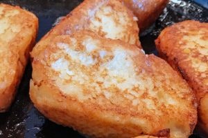 Torrijas saludables.