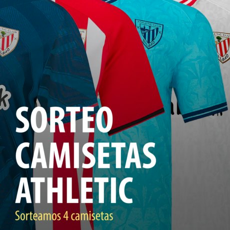¡SORTEAMOS 4 CAMISETAS DEL ATHLETIC!