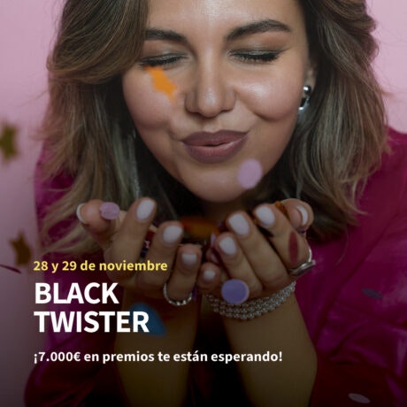 Prepárate para un Black Friday de altura, ¡llega el BLACK TWISTER!