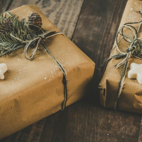 Envoltorios sostenibles para una Navidad consciente