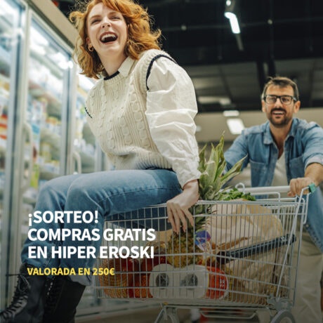 ¡Gana un carro de la compra de Eroski valorado en 250 € en Max Center!