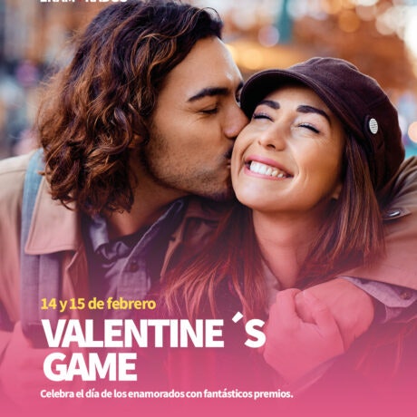 Celebra San Valentín en Max Center con nuestro “Valentine’s Game” y gana premios increíbles 💖🎯